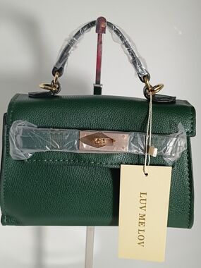 Green Top-Handle Women’s Bag
